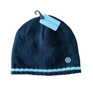 VW Volkswagen Fleece Lined Knit Beanie (NWT)